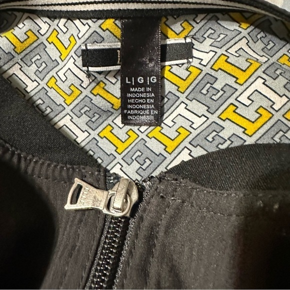 Elle light weight black jacket women's size large - Picture 4 of 4